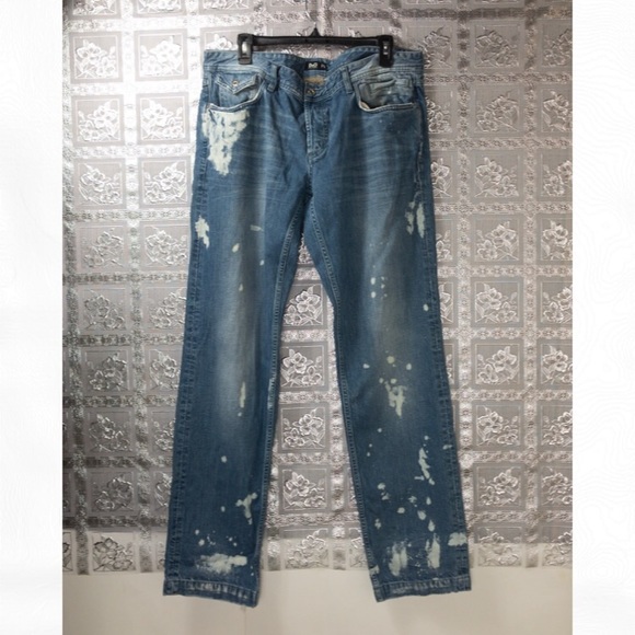Dolce & Gabbana | Jeans | Dolce Gabbana Dg Blue Paint Detail Wash ...